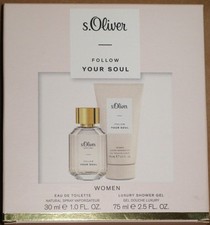 S.Oliver Geschenk Set Woman 30ml Eau de Toilette Spray + 75ml Luxury Shower Gel