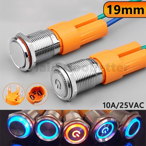 19mm metall rund drucktaster - metall,