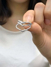 Chevron Goldring 14K Gold