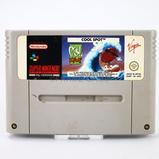Nintendo SNES Super Cool Spot Gut nur Modul