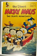 Carl Barks World Tour 1994-2000 Kunstdruck: Micky Maus, Heft 7 1952.
