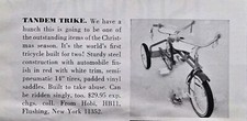 Hobi Tandem Trike Flushing NY