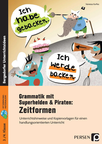 Grammatik mit superhelden - superhelden, &