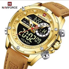 Naviforce Herren Armbanduhr Militär Sportuhr Chronograph Wasserdicht NAVIFORCE