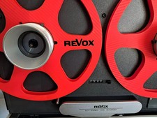 Rote NAB Spulen 2 Stück für Revox B77, A77, A700, PR99 Tonbandspulen 26,5cm # d