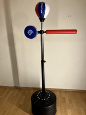 Punchingball mit Pratze und Reflexstange, höhenverstellbar, fast wie neu