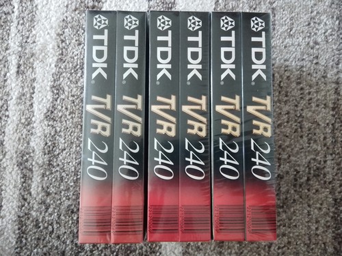 Vhs kassette tdk 240 - x,
