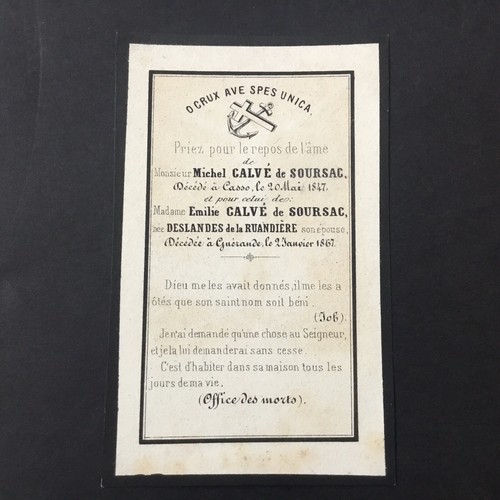 Sterbeurkunde 1867 michel - sterbeurkunde,