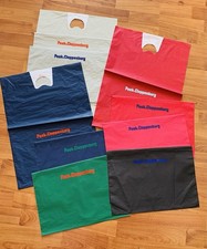 10 Plastiktüten Sammlung Konvolut Peek & Cloppenburg 6 Farben neuwertig