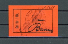 Lauenburg 1 Mark Notgeld