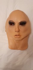 Realistische Diva Maske aus Schaumlatex deluxe