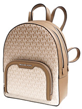 Michael Kors Damen Rucksack Tasche MK Jaycee MD PKT Backpack Logo Husk neu