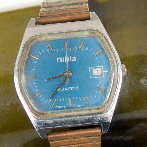 Ruhla quartz armbanduhr made - ruhla,