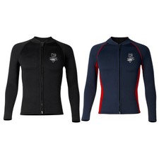 Herren Neoprenanzug Langarm Jacke Slim Fit Tauchanzug Stretchy Surfen Oberteile