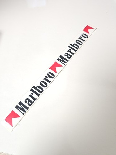 Vintage großer werbeaufkleber - großer,
