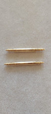 Rolex Original Uhren Federstege Gelbgold Ersatzteile 20mm