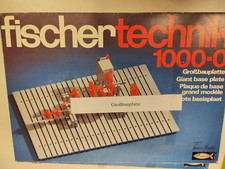 Fischer Technik Großbauplatte 1000-0 in  sehr gutem  Zustand 30381