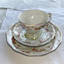 Hutschenreuther alte Serie Kaffee Tee Service, 9 Personen, 31 Teile, Blumendekor