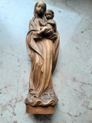 Holz schnitzerei madonna - madonna, mit