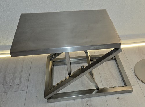 Designer edelstahl klapptisch - designer, edelstahl-klapptisch