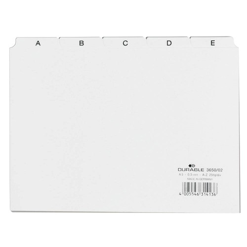 Durable karteikartenregister - durable,