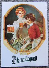 Sammlung 3x AK-Postkarte 2x Prag Praha 1x Werbekarte Pilsner Urquell ca.1970