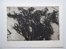 MAX UHLIG (*1937) - VIER KALTNADELRADIERUNGEN - KLEINE AUFLAGEN!! SELTEN!!!