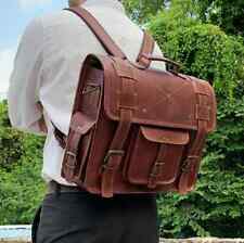 Retro Vintage Leder Laptop