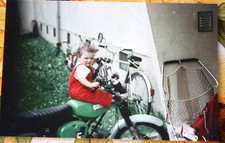 Foto DDR S51 Moped 1984 Motorrad 2 Krad Trabant reprint vintage IK