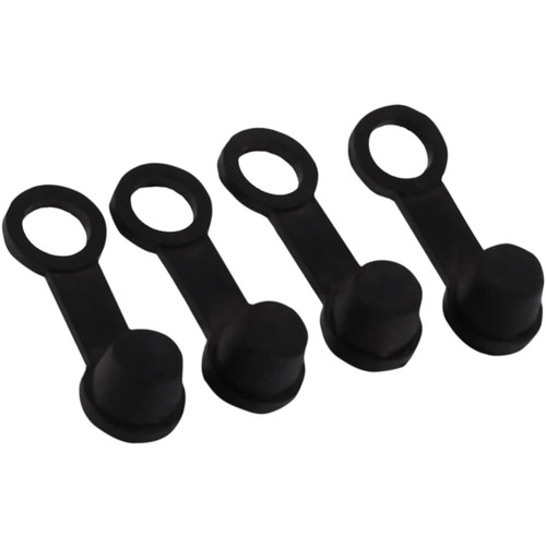 Robuste schwarz gummi - schwarz,
