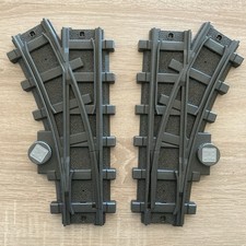 Playmobil Weiche links + rechts RC Train Eisenbahn Schienen Gleise 4388 + 4389
