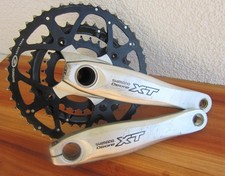 Alu Kurbel Shimano Deore XT FC-M761,  175 mm  48-36-28  Zähne