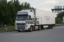 LKW Foto Volvo FH Kühlsattelauflieger Schweden weiß Ericssons Åkeri Tomel #b5wf
