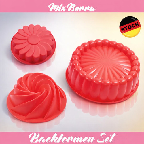 Silikon backform set tlg - backform, 3