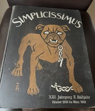 Simplicissimus 1908 1909 - simplicissimus, buch