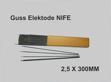 Gusselektroden  NiFe-c1 ø: 2.5 x 300 mm