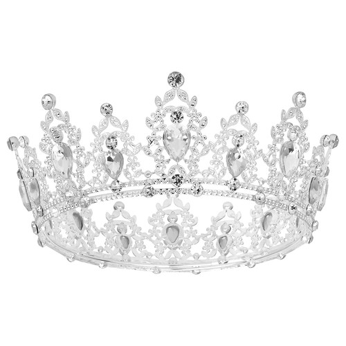 Diadem krone silber - krone, elegantes