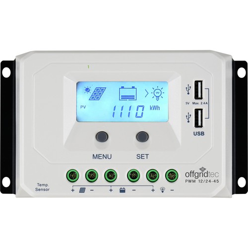 Laderegler solar 12v - 12v/24v, 2
