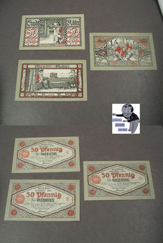 Notgeld köln 1922 rote funken - köln,
