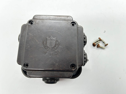 Bakelit verteilerdose - bakelit,