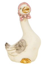 Dekofigur Gans stehend mit
