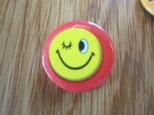 Button Pin Smiley