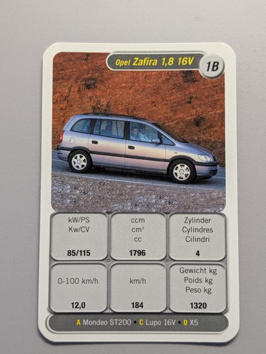 Opel zafira 16v - 16v,