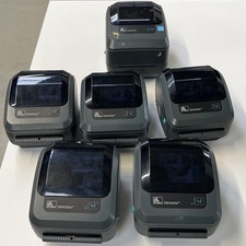 5x Zebra GK420d GK42-202221-000 Thermodrucker und 1x GX430t GX43-102520-000