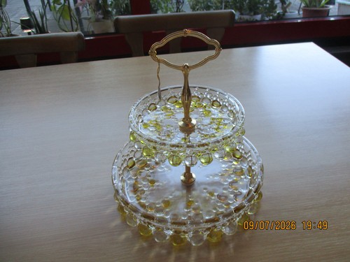 Vintage walther glas etagere - walther,