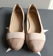 BEQUEME PUMPS / SCHUHE / SLIPPER GR.38 VON GRACELAND WILDLEDER-OPTIK