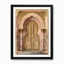 Islamische Tür 3 Kunstdruck