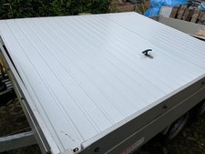 Garagentor Schwingtor optional mit antrieb Tür Tor auf Maß Anthrazit Stahltor