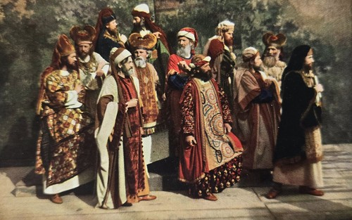 Oberammergau passionsspiele - ak,