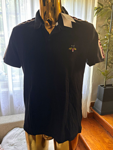 Gucci herren polo - schwarz, gr